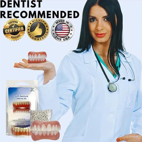 🌸 ZZEZHI™ Silicone Reline Denture Set🌿 (✨BUY 2 GET 1 FREE💕)