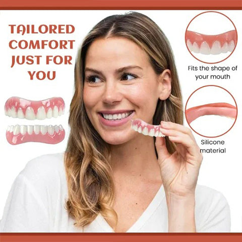 🌸 ZZEZHI™ Silicone Reline Denture Set🌿 (✨BUY 2 GET 1 FREE💕)