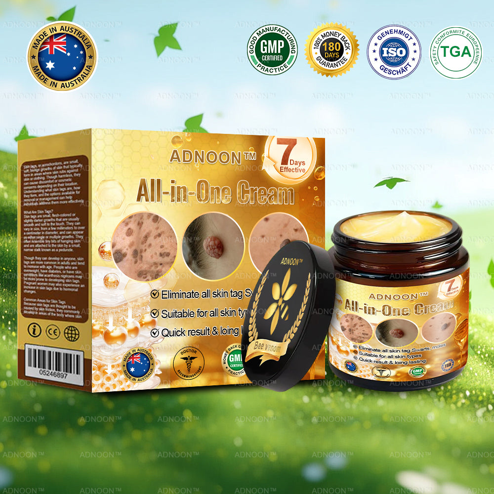 Official Store✅ADNOON®🌸 Multi-Effect All-in-One Skincare Cream👨⚕️ Certified by The Australasian College of Dermatologists (ACD) (Treating Skin Cancer, Eczema, Acne, Warts, Psoriasis, Wrinkles, Scars, and Varicose Veins)