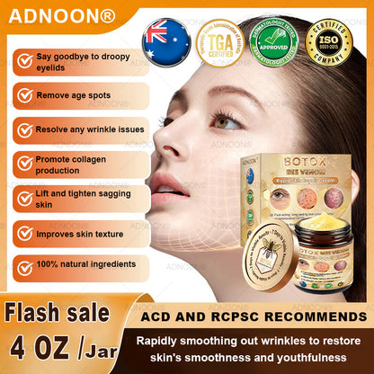 Mayo Clinic Official: 💐🐝ADNOON®Botox Skin Treatment Cream Anti-aging, Hydrating, Skin Repair, Even Tone, Acne and Dark Spot Treatment, Wart and Mole Removal, Psoriasis Relief🧑‍⚕️